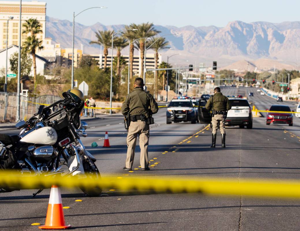 The Las Vegas Metropolitan police is investigating a shooting that occurred near East Silverado ...