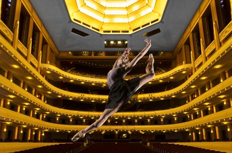 Jaime DeRocker with the Nevada Ballet Theatre in 2019 at The Smith Center for the Performing Ar ...
