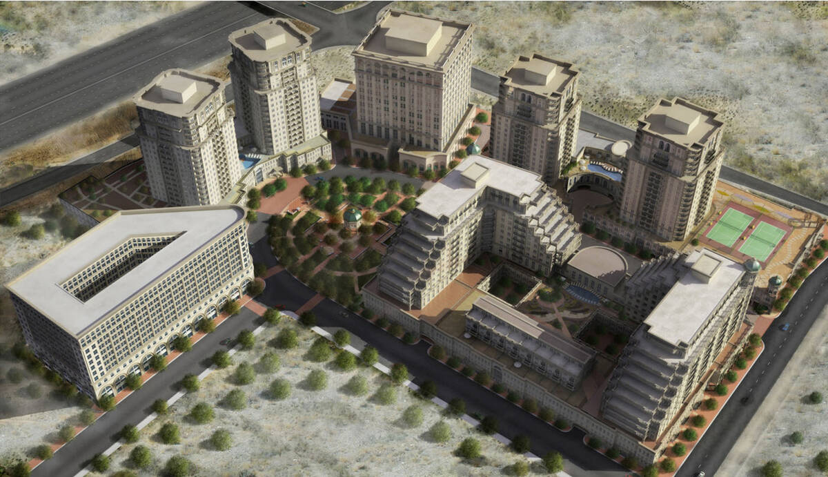 An artist's rendering of Sullivan Square, a high-rise project from the mid-2000s that was suppo ...
