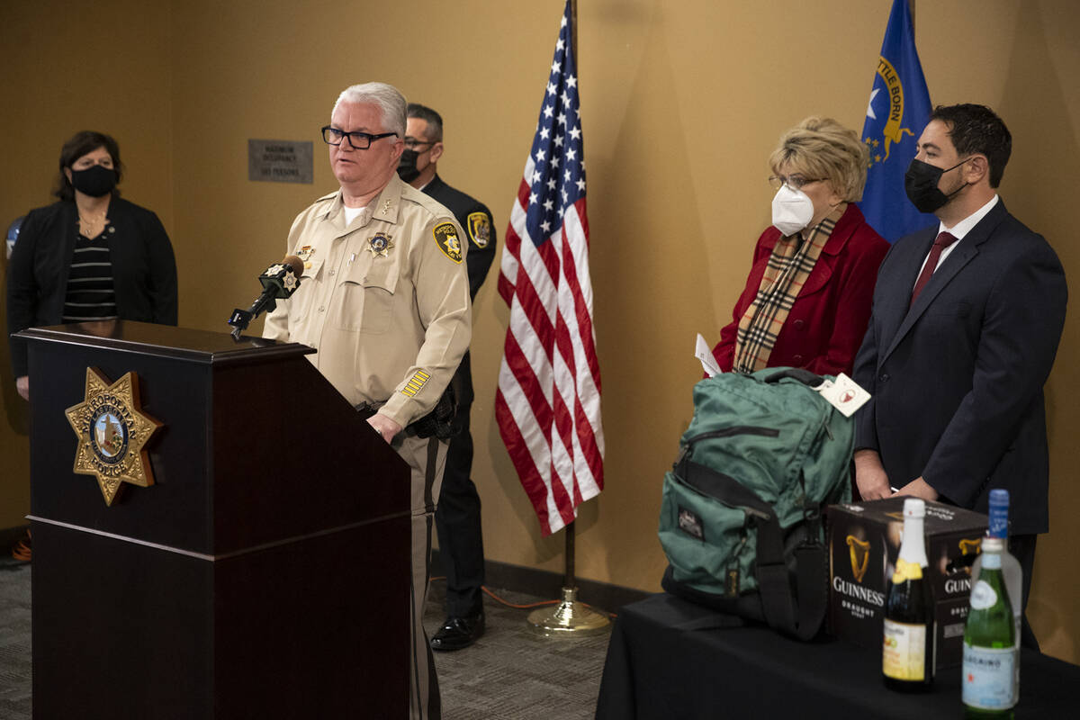 Undersheriff Christopher Darcy, during a news conference discussing preparations for the upcomi ...