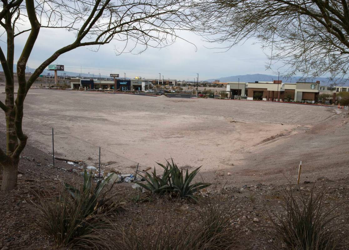 A vacant land at the northwest corner of David Baker Way and Galleria Drive that is slated to g ...