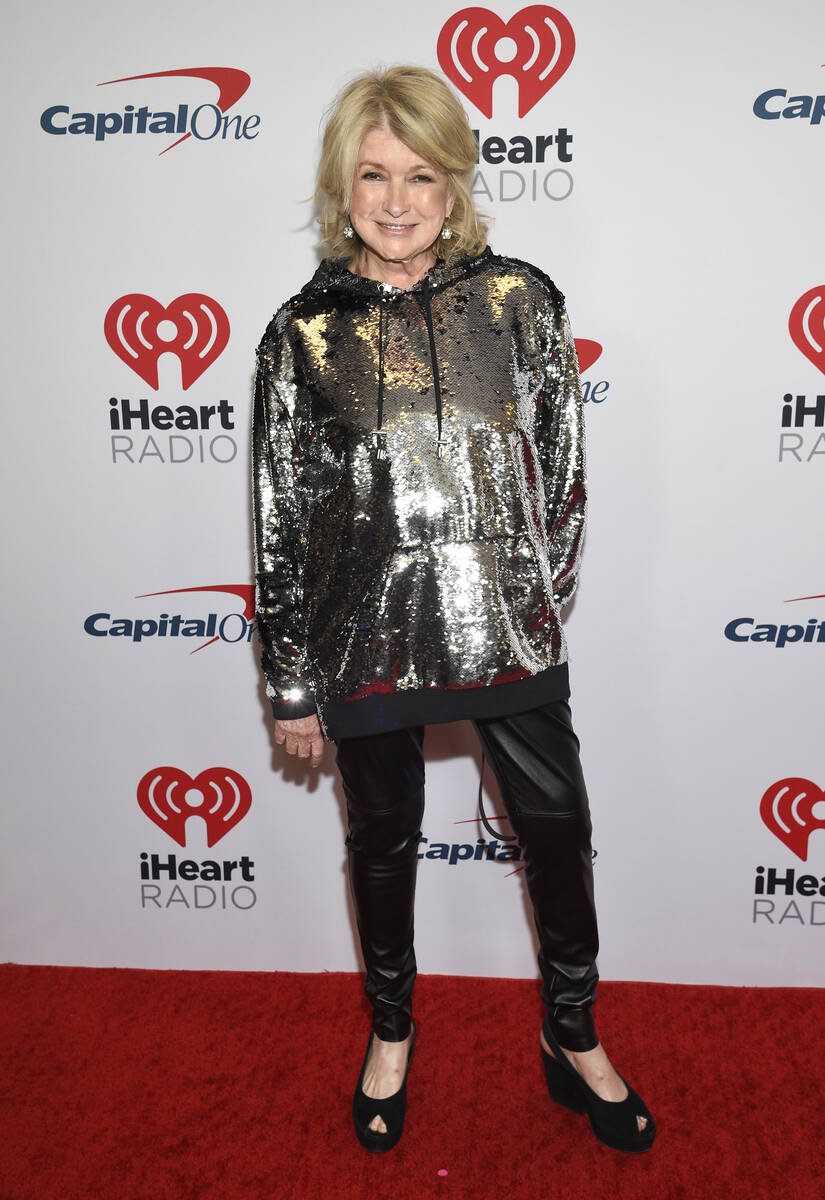 Martha Stewart attends Z100's iHeartRadio Jingle Ball at Madison Square Garden on Friday, Dec. ...
