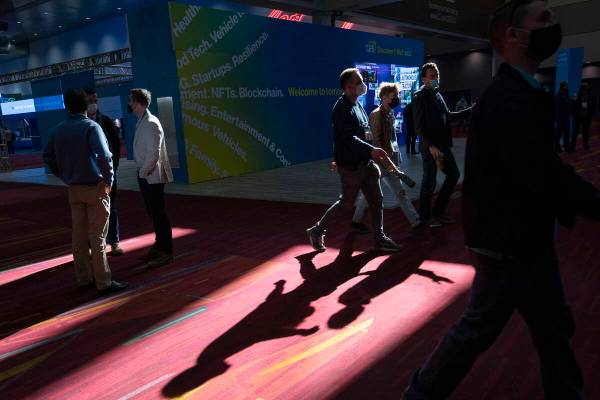 The third day of the CES tech show is underway at the Las Vegas Convention Center on Friday, Ja ...