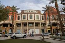 Tivoli Village on Monday, Jan. 10, 2022, in Las Vegas. (Benjamin Hager/Las Vegas Review-Journal ...