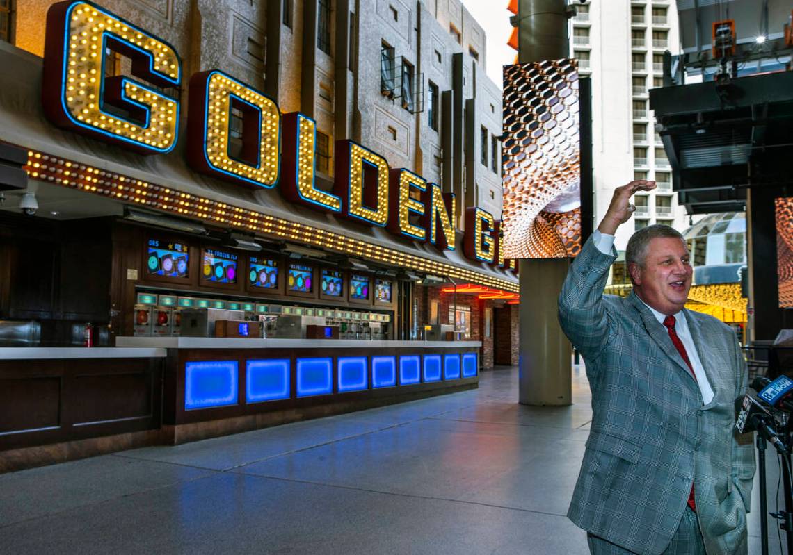Derek Stevens talks about the history and his ownership of the Golden Gate which is celebratin ...