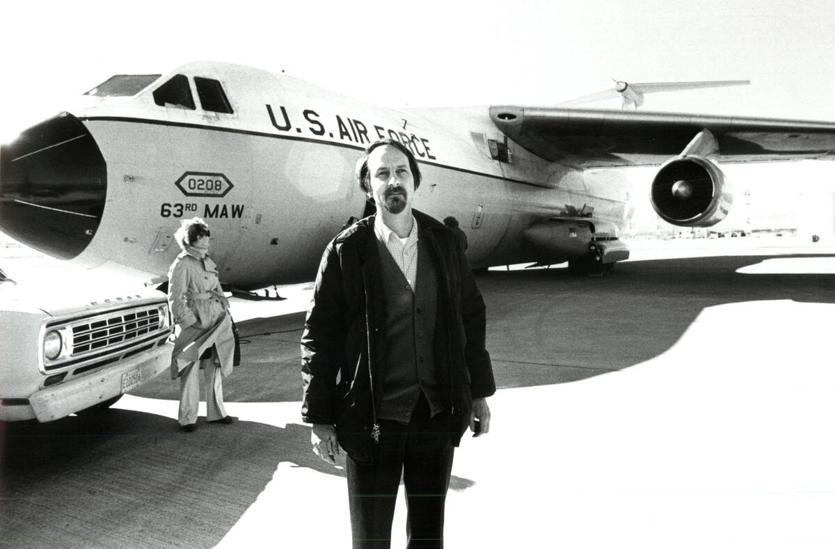 Troy Wade pictured in 1978. (Review-Journal file)