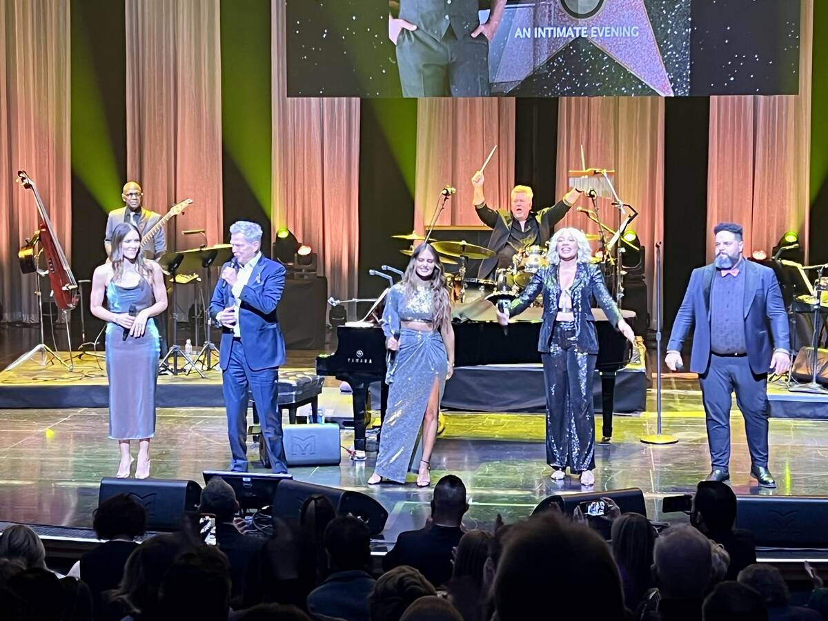 Early in his Encore Theater appearance on Friday, Jan. 21, 2022, David Foster thanked those who ...