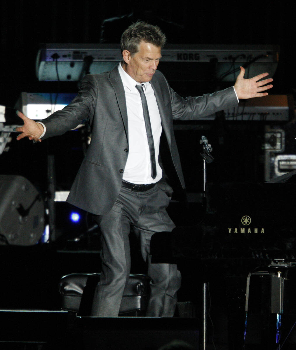 David Foster emcees the Andre Agassi Foundation for Education 15th Grand Slam for Children at t ...