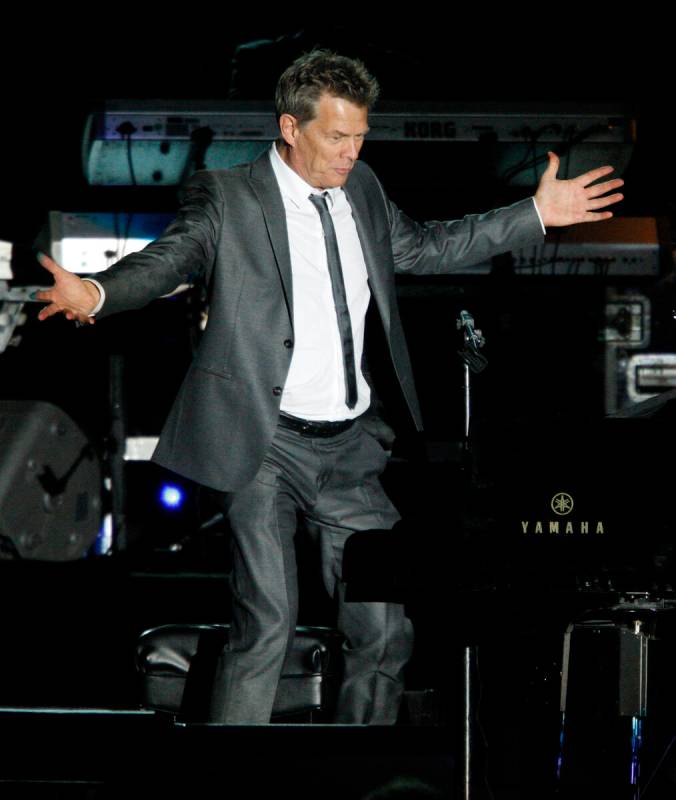 David Foster emcees the Andre Agassi Foundation for Education 15th Grand Slam for Children at t ...