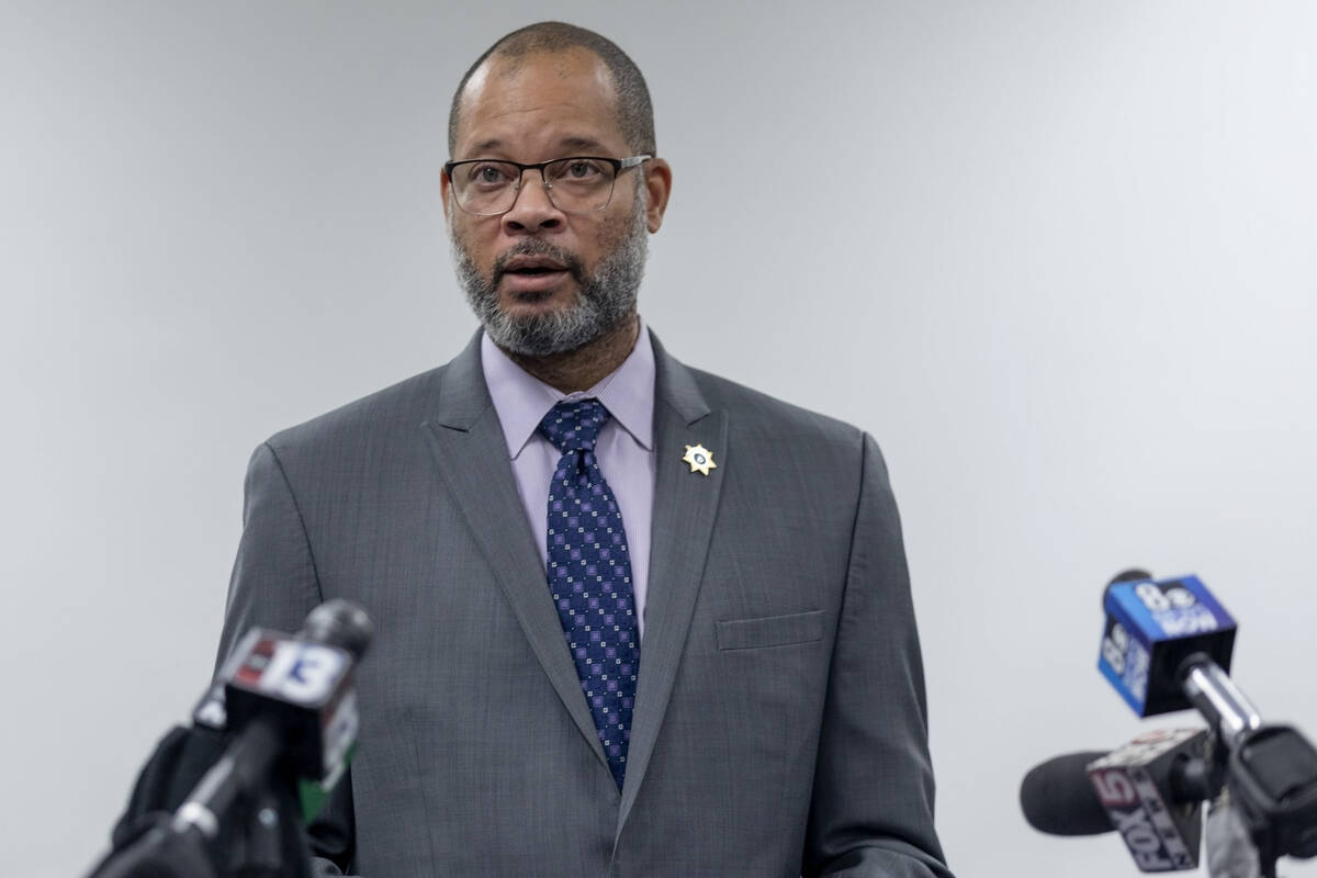 Nevada Attorney General Aaron Ford, seen in this Aug. 6, 2020, file photo, has scheduled a pres ...