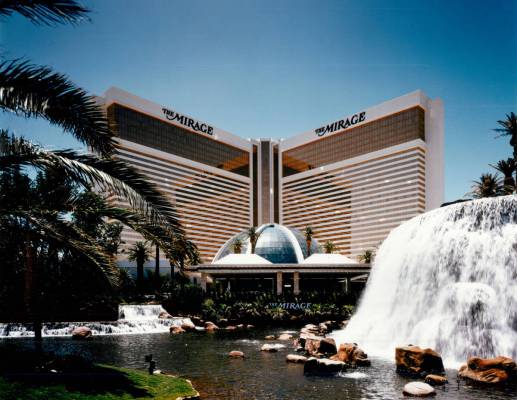 Undated photo of The Mirage hotel-casino. (The Mirage)