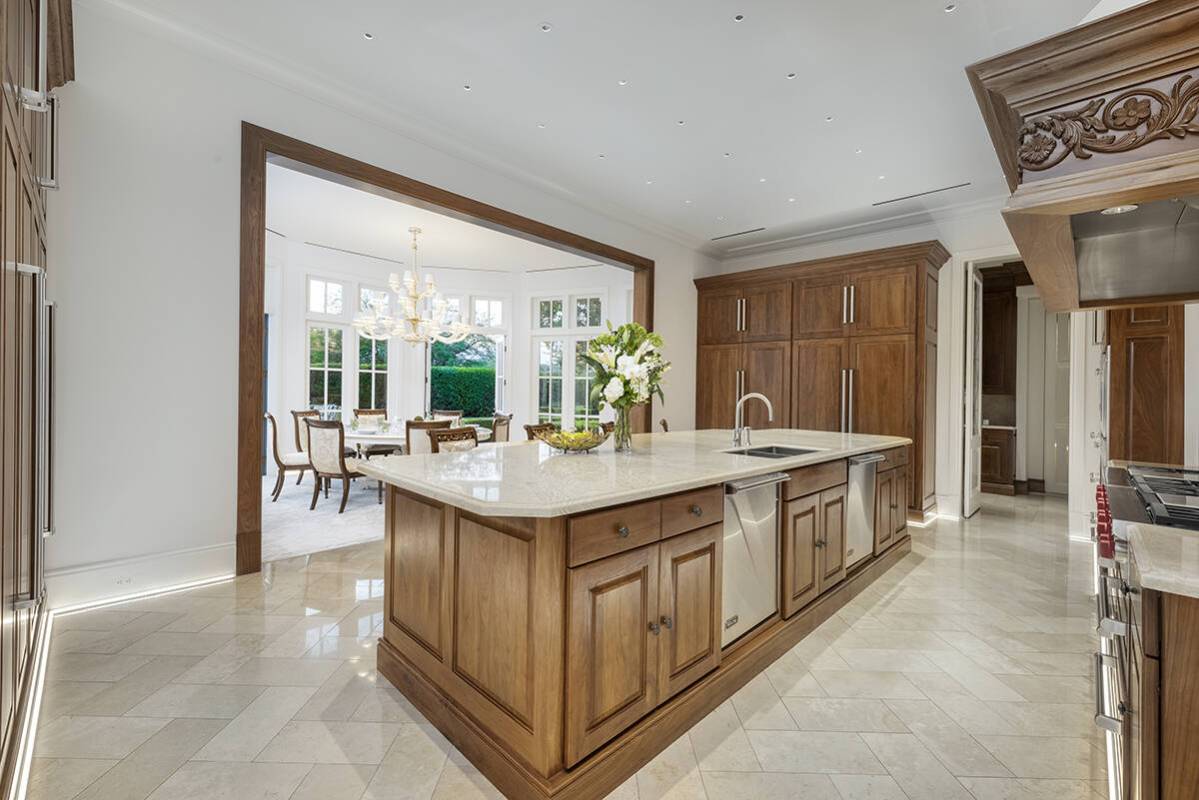 The kitchen leads into the dining room. (Kristen Routh-Silberman)