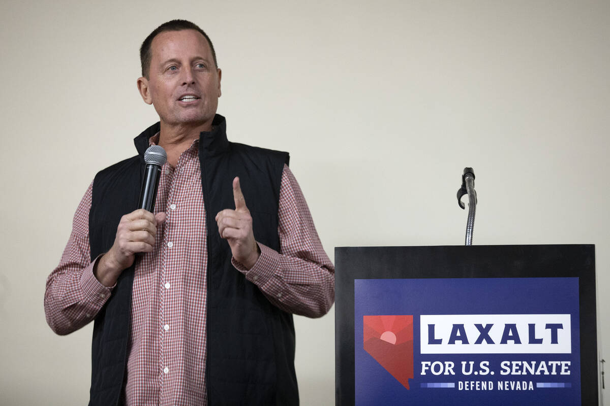 Ric Grenell, former ambassador to Germany and acting director of national intelligence, speaks ...