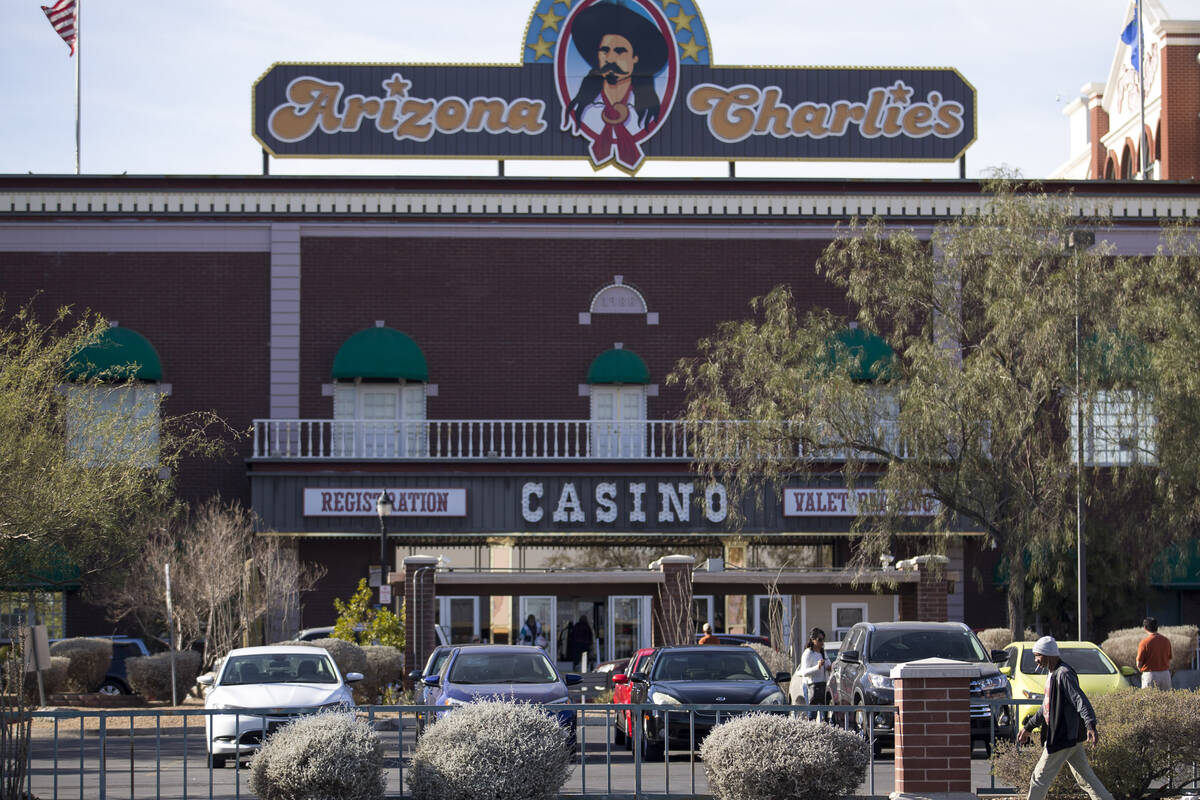 Arizona Charlie's hotel-casino on 740 S. Decatur Blvd. in Las Vegas. (Las Vegas Review-Journal, ...