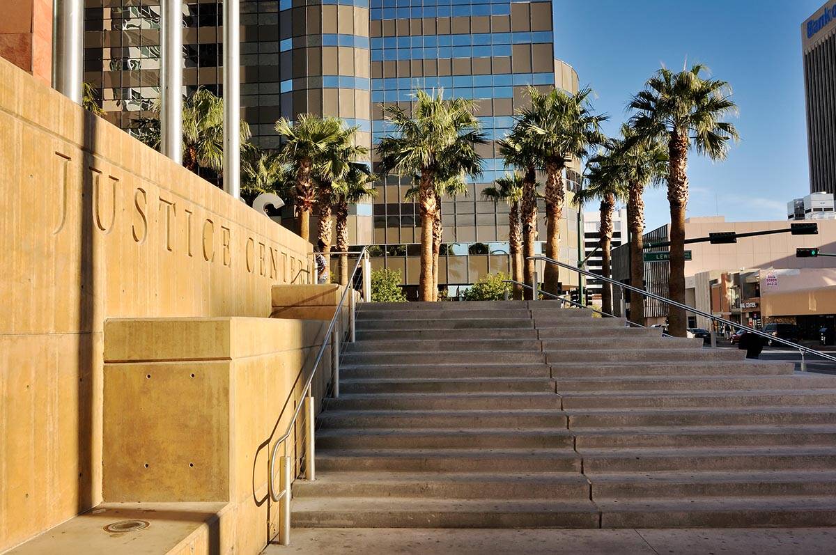 The Regional Justice Center houses the Eighth Judicial District Court. (Review-Journal file photo)