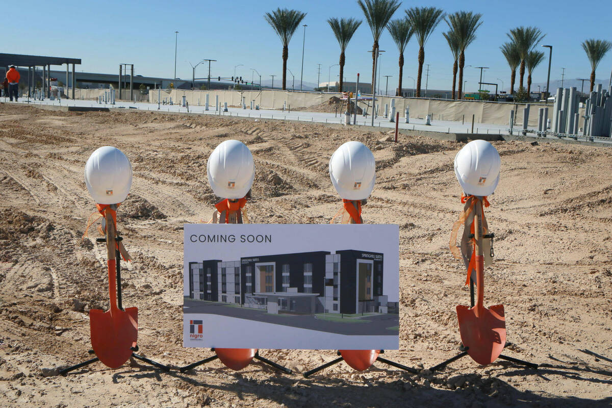 Las Vegas real estate firm Nigro Development has broken ground on a SpringHill Suites hotel in ...