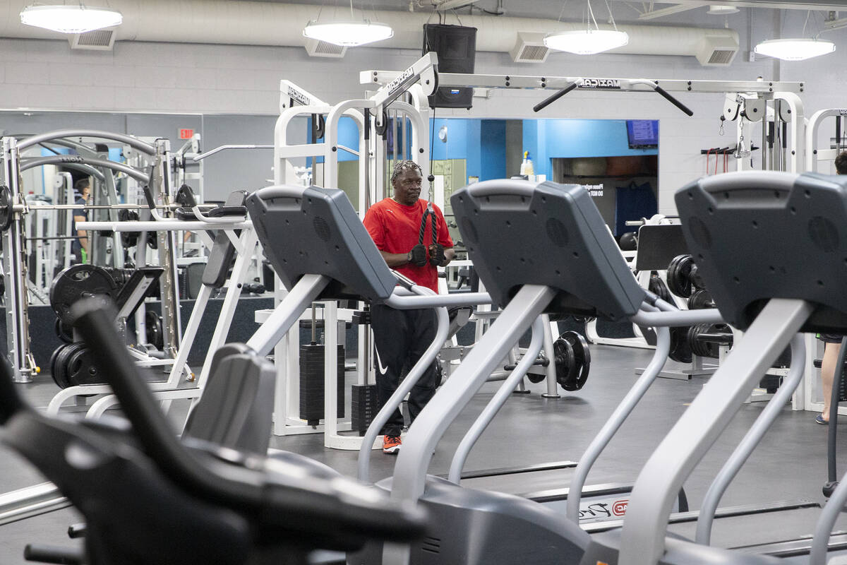 Phil Thompson, former director at Doolittle Community Center, works out in the center’s ...