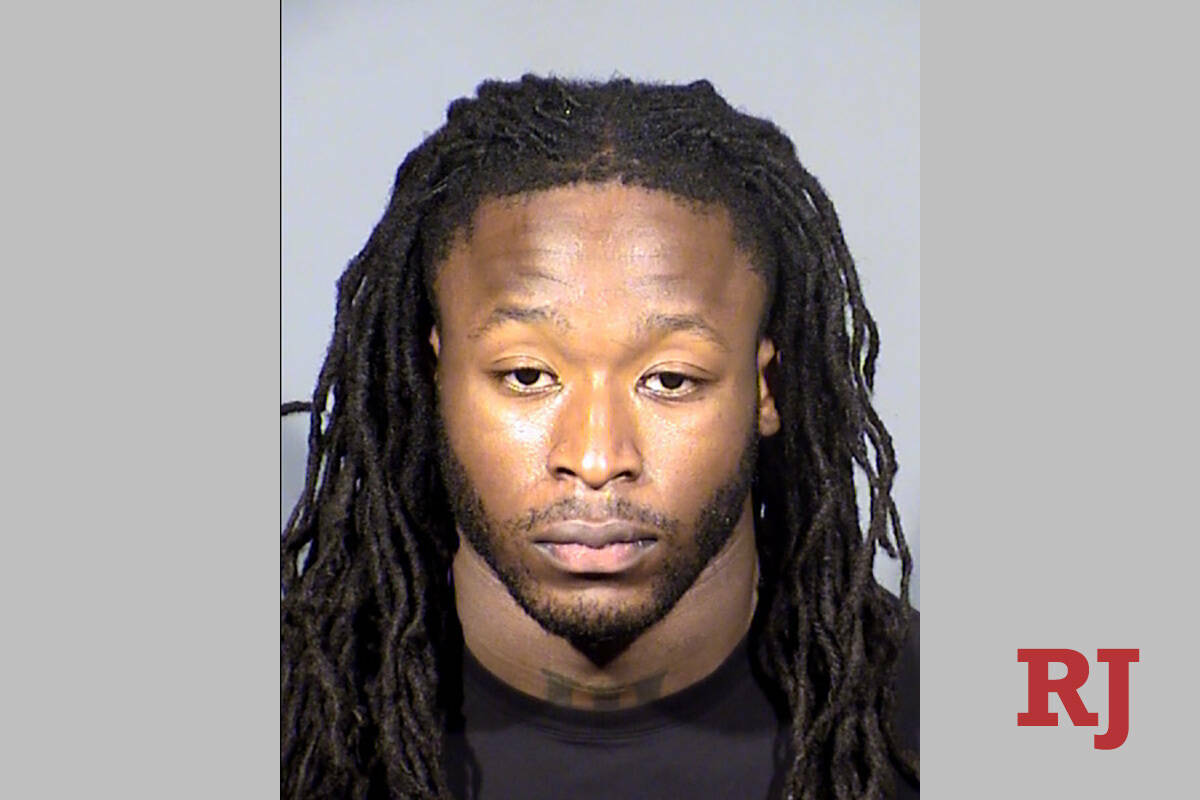 Alvin Kamara (Las Vegas Metropolitan Police Department).