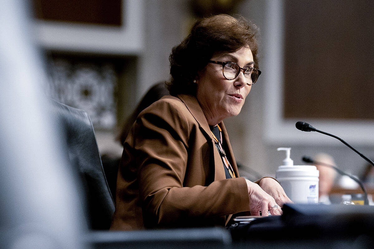 Sen. Jacky Rosen, D-Nev. (Stefani Reynolds/The New York Times via AP, Pool)