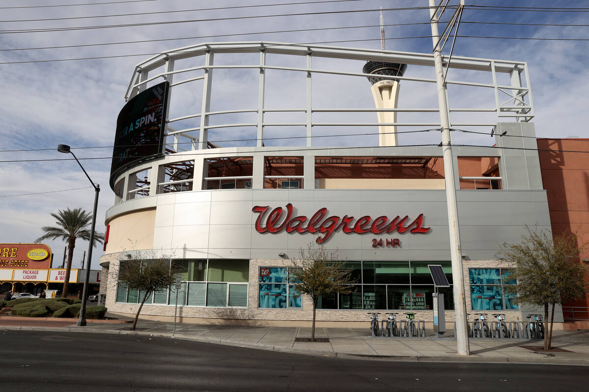 Walgreens-anchored retail complex at the northeast corner of Las Vegas Boulevard and Sahara Ave ...