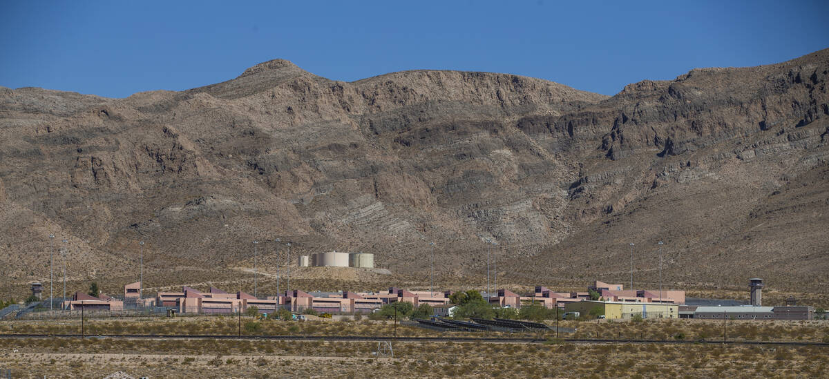 The Southern Nevada Correctional Center on Friday, Sept. 4, 2020, in Jean. (L.E. Baskow/Las Veg ...