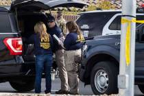 Las Vegas police are assisting the FBI in a barricade and shooting situation in northwest Las V ...