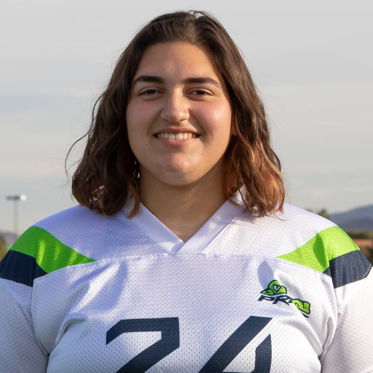 Green Valley's Aniaya Acosta is a member of the Nevada Preps All-Southern Nevada flag football ...