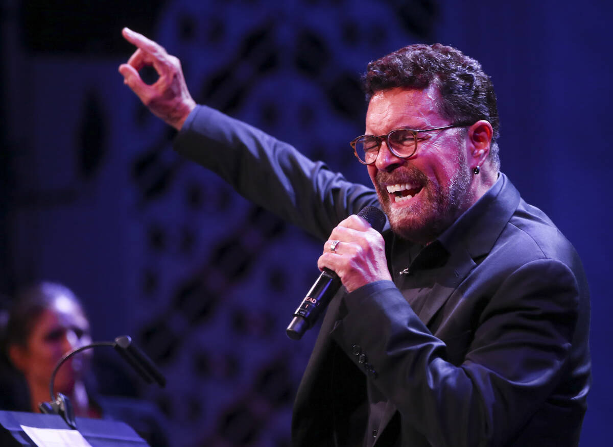 Clint Holmes during the Composers Showcase of Las Vegas at The Smith Center Cabaret Jazz in Las ...