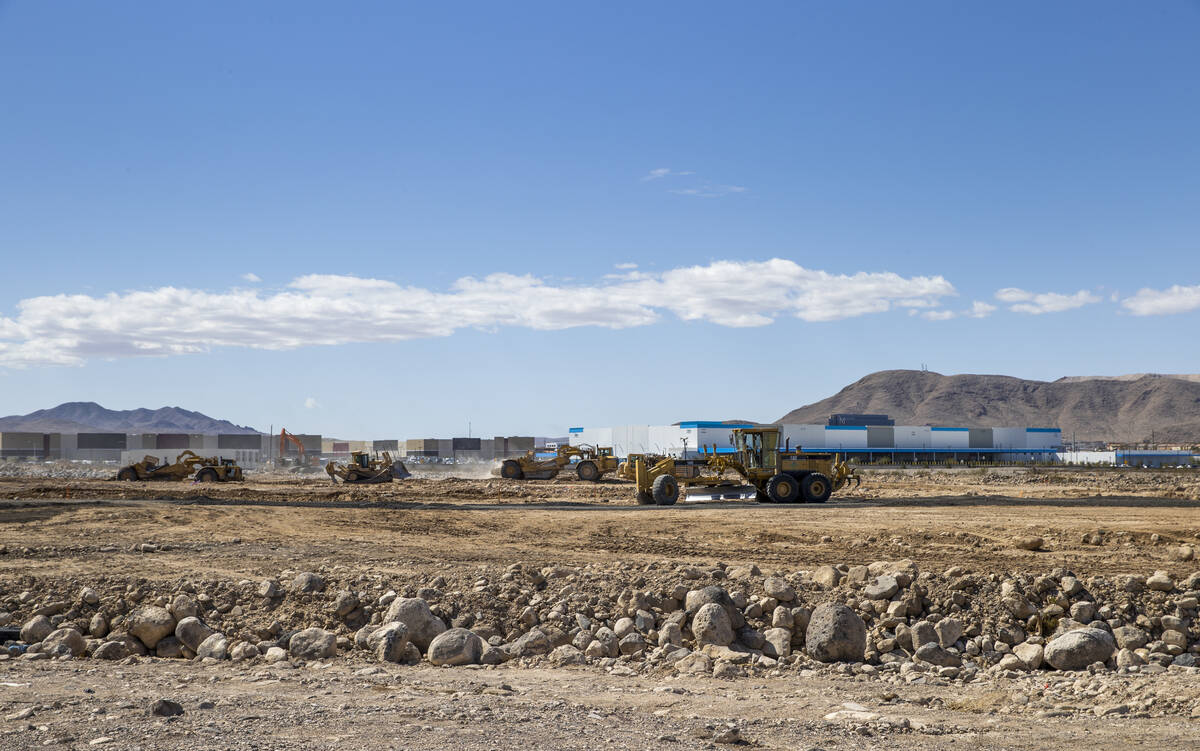 Earth is beginning to be moved as construction begins for the new West Henderson Hospital on We ...