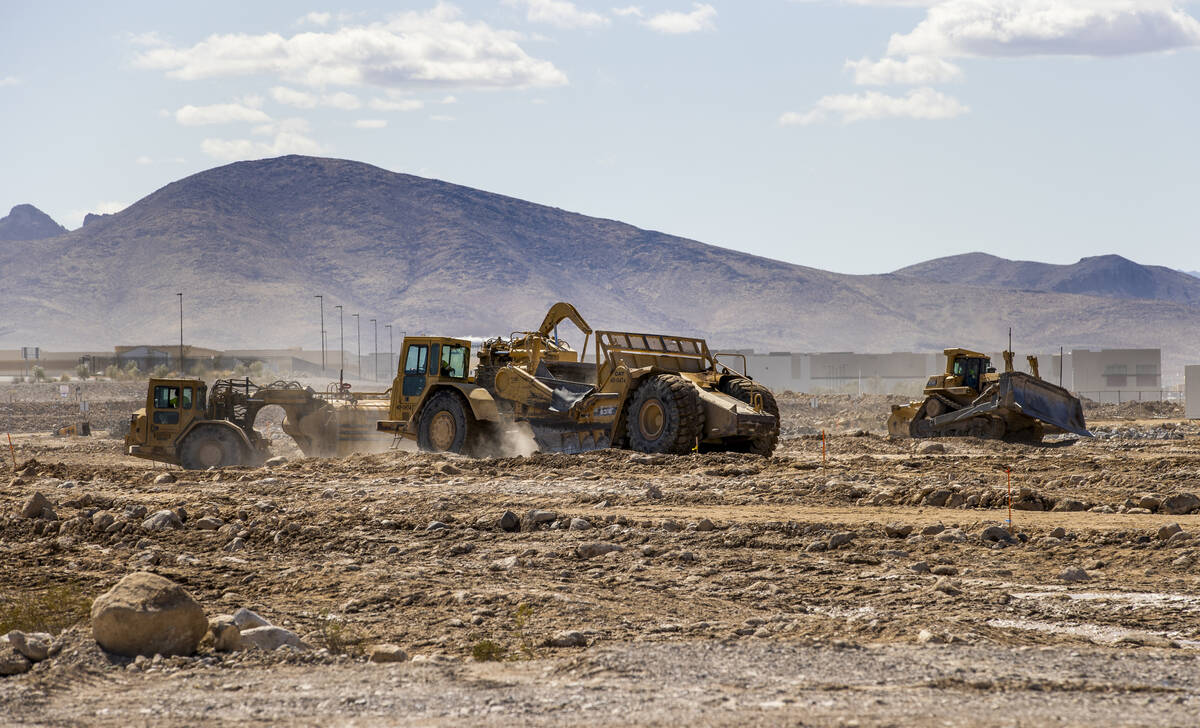 Earth is beginning to be moved as construction begins for the new West Henderson Hospital on We ...