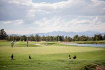 Desert Pines Golf Course on Wednesday, Aug. 30, 2017, in Las Vegas. Morgan Lieberman Las Vegas ...