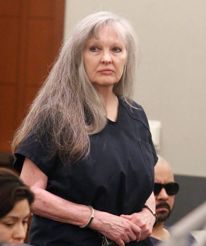 Linda Cooney appears in court at the Regional Justice Center on May 31, 2017, in Las Vegas. She ...