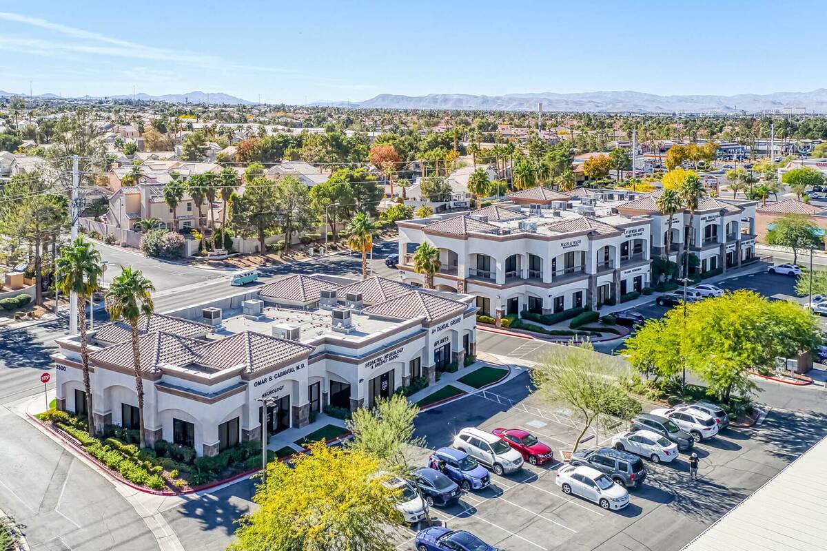 Cypress West Partners purchased a four-building medical office portfolio, seen here, on Wigwam ...