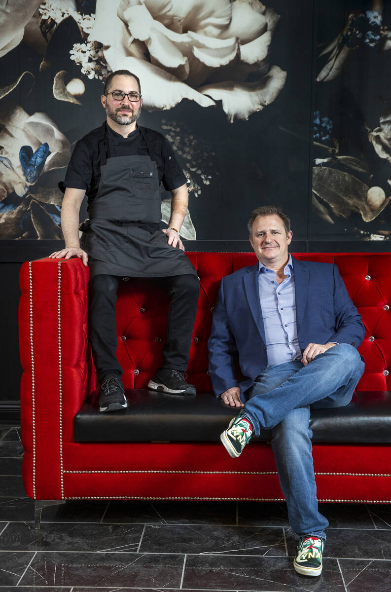 Chef Rob Moore and General Manager David Oseas are working to create Rosa Ristorante still unde ...