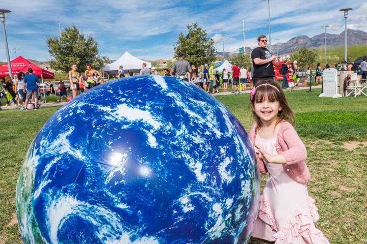 Summerlin is celebrating Earth Month with environmental displays throughout Downtown Summerlin, ...