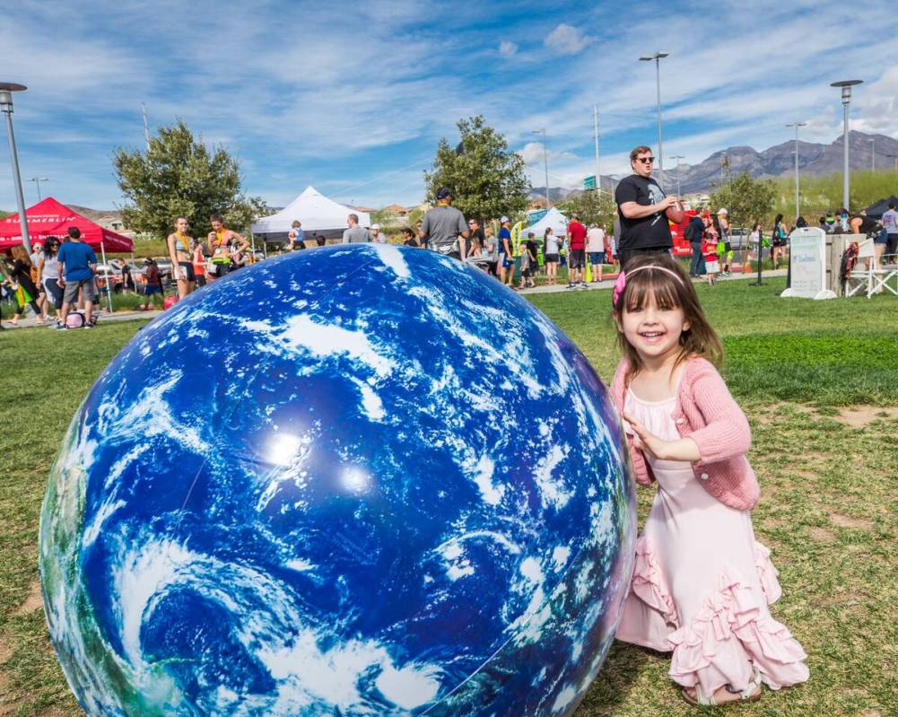 Summerlin is celebrating Earth Month with environmental displays throughout Downtown Summerlin, ...