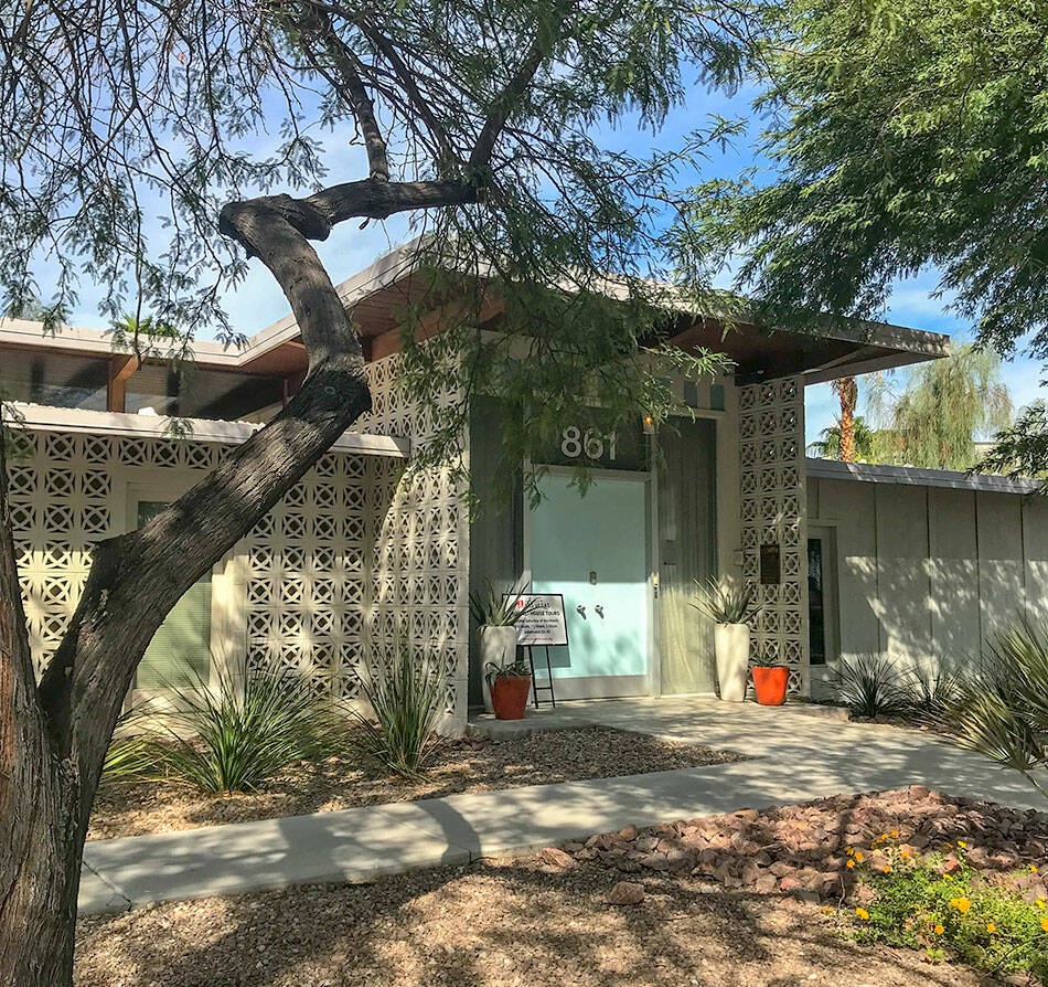 Nevada Preservation Foundation The Morelli House is a classic example of Las Vegas midcentury r ...