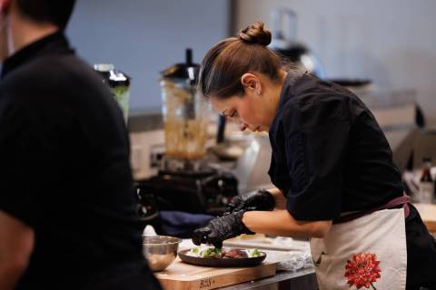 Contestant and Las Vegas chef Mariana Alvarado Garcia as seen in season one of the Foot Network ...