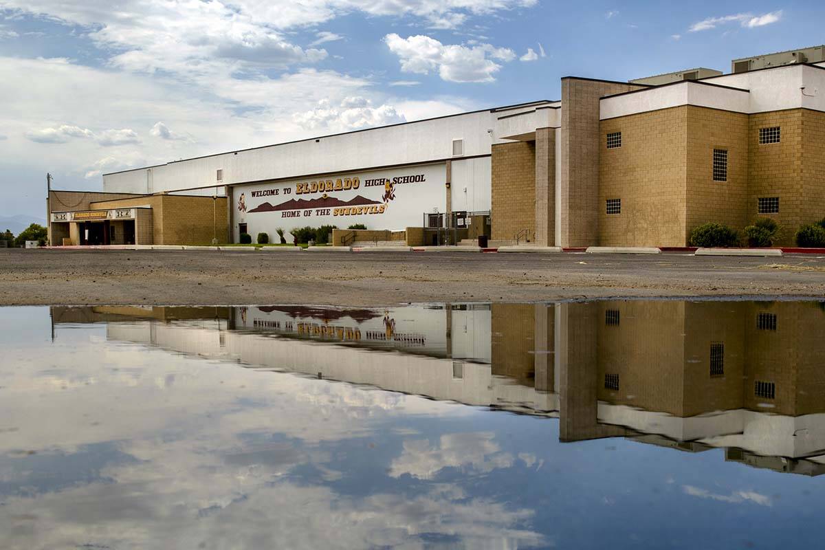 Eldorado High School in Las Vegas. (L.E. Baskow/Las Vegas Review-Journal) @Left_Eye_Images