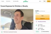 Christian John Murphy, 16, is seen in a photo from an online fundraiser posted by his father. ( ...