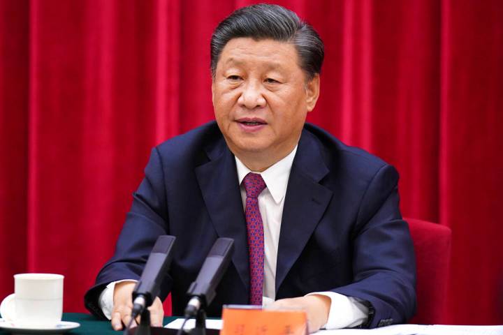 Chinese President Xi Jinpin. (Xie Huanchi/Xinhua via AP)