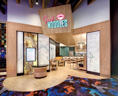 Send Noodles is an informal Asian eatery coming to Palms Casino Resort. (Palms Casino Resort)