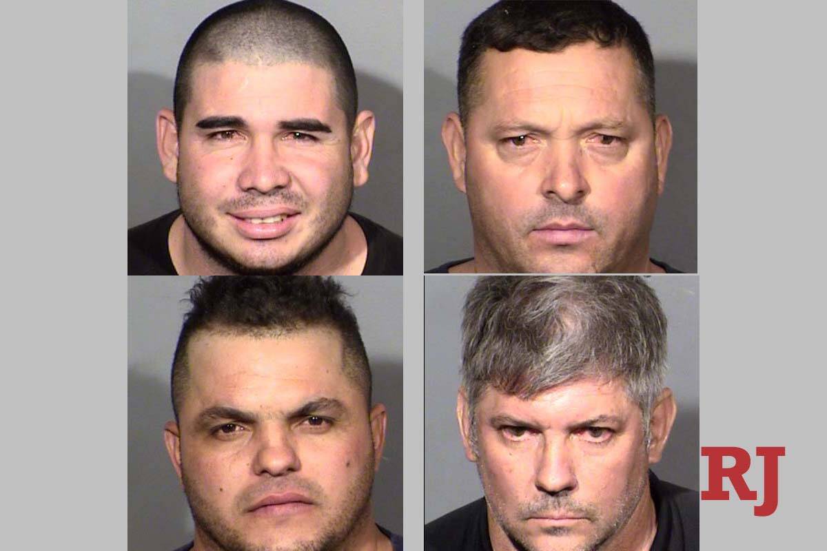 Clockwise from top left: Raidel Amador Blanco, Luis Gomez Medero, Jose Hernandez and Javier Gom ...