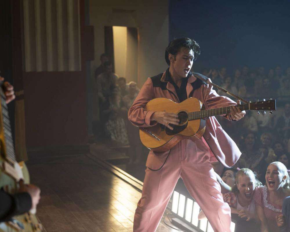 Austin Butler has the title role in "Elvis." (Warner Bros. Pictures)