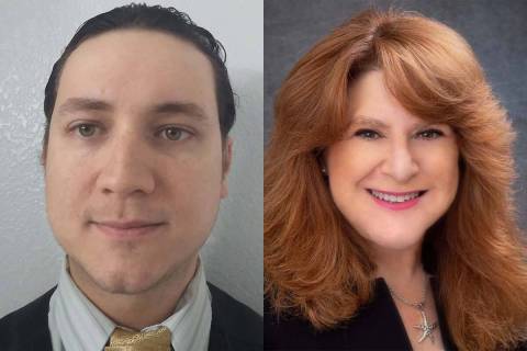 Alexander Costa and Ellen Spiegel, Democratic candidates for state controller in the 2022 primary.