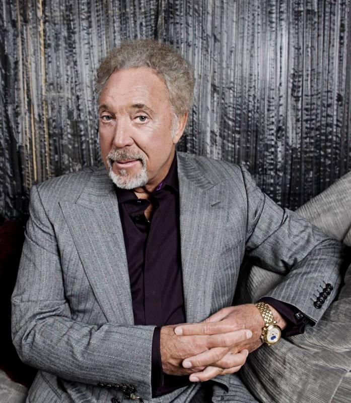 Tom Jones, shown in this 2010 file photo, plays Encore Theater at Wynn Las Vegas in October. (R ...