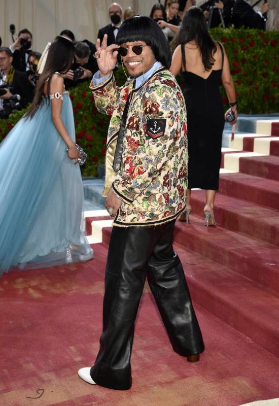 Anderson .Paak attends The Metropolitan Museum of Art's Costume Institute benefit gala celebrat ...