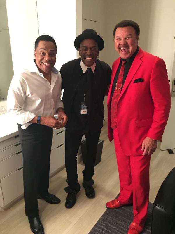 Earl Turner, photographer Jerry Metellus and Sonny Charles are shown at The Venetian Theatre du ...