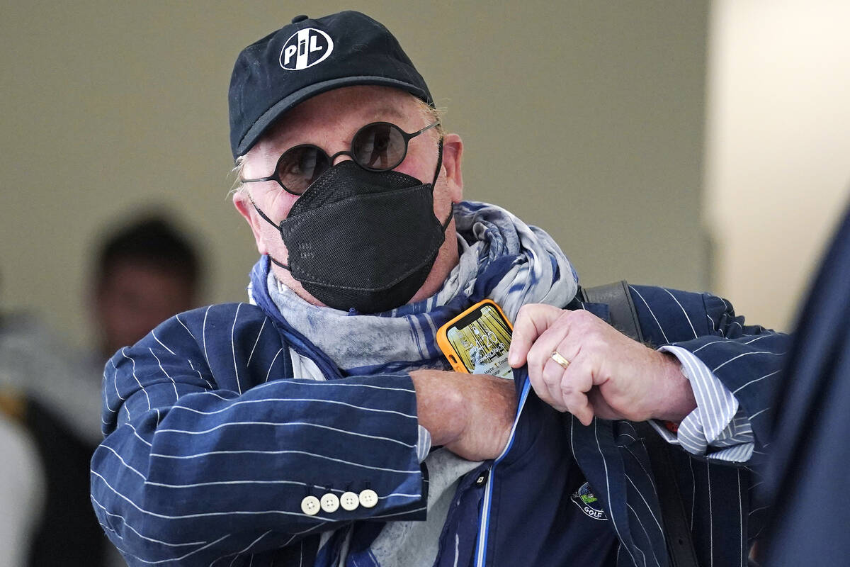 Celebrity chef Mario Batali departs Boston Municipal Court following the verdict after the seco ...