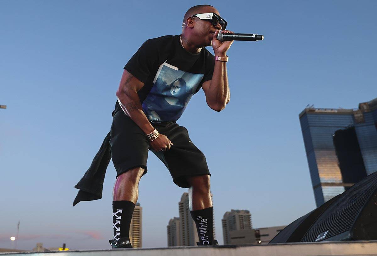 Ja Rule performs during the Lovers & Friends music festival on Saturday, May 14, 2022, in L ...